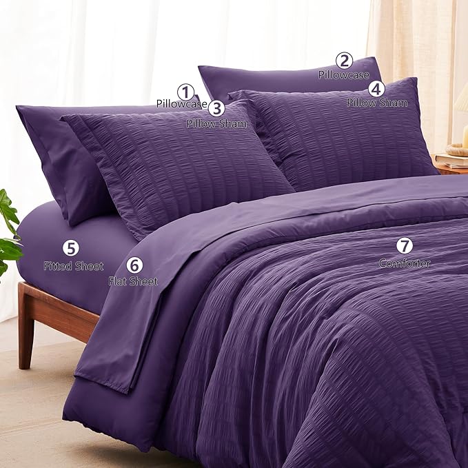 Down Alternative Comforter Set - Queen - 7 Piece