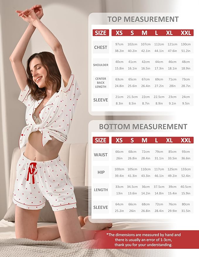 Women's 100% Cotton Pajama Set - 2 Piece