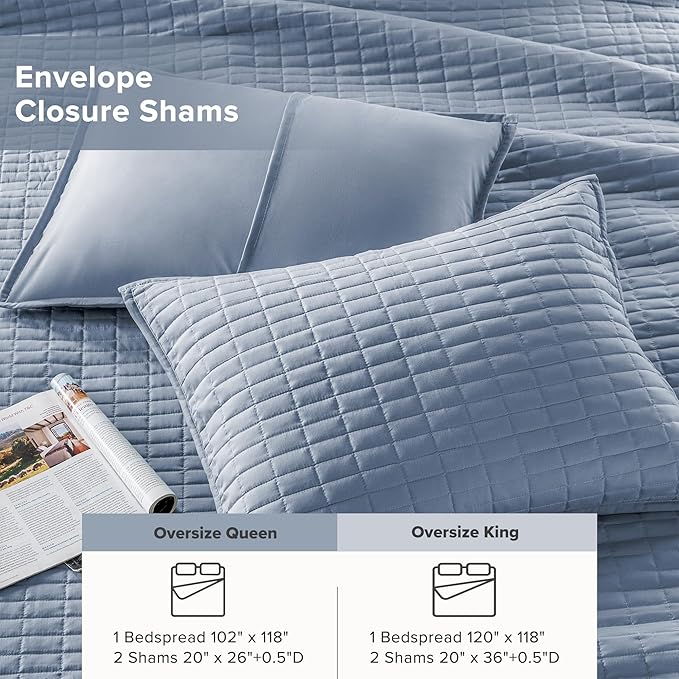 Microfiber Bedding Set - Queen - 3 Piece