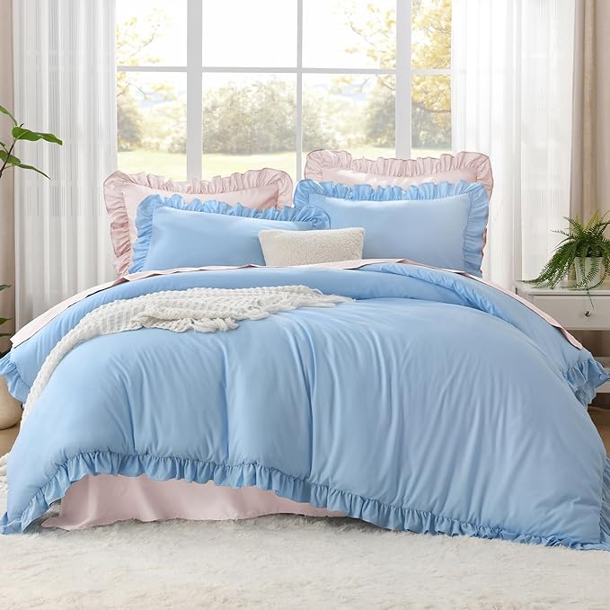 Microfiber Comforter Set - Queen - 90 x 90 in - 3 Piece
