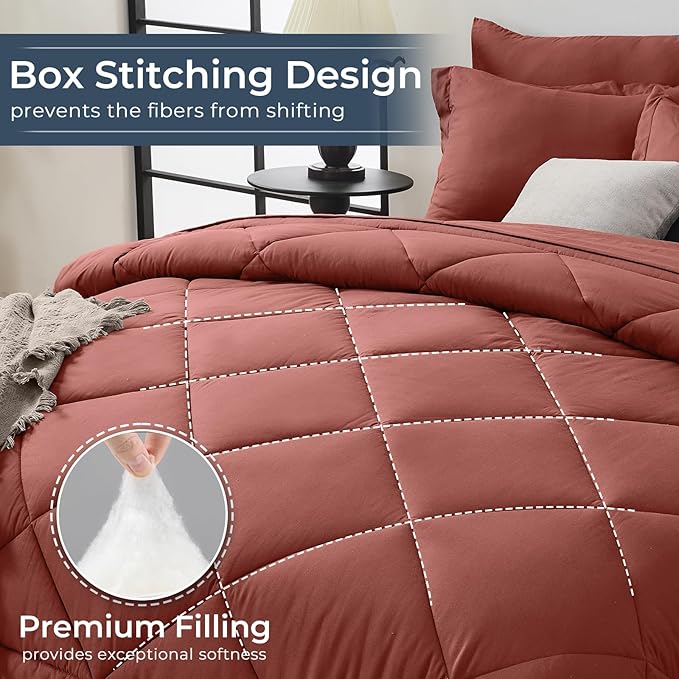 Comforter Set - King - 7 Piece
