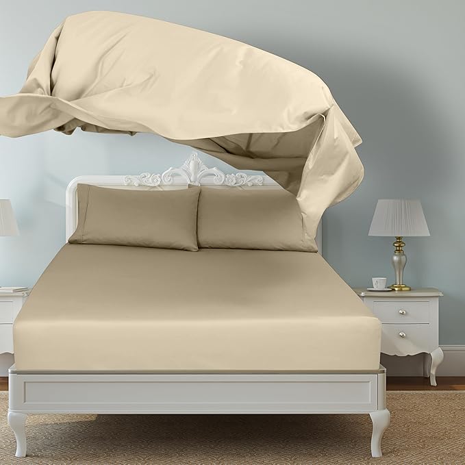 Microfiber Flat Sheet - King - 2 Pack