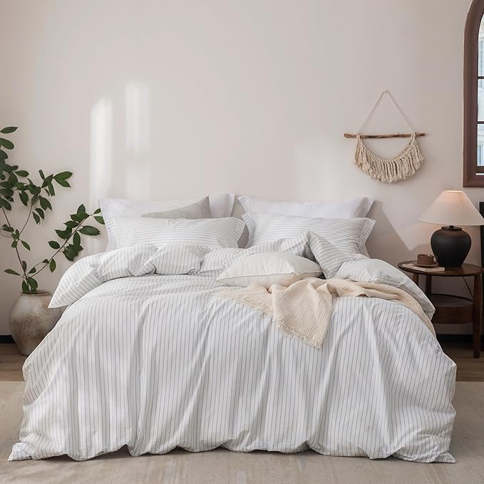 Linen Duvet Cover Set - King