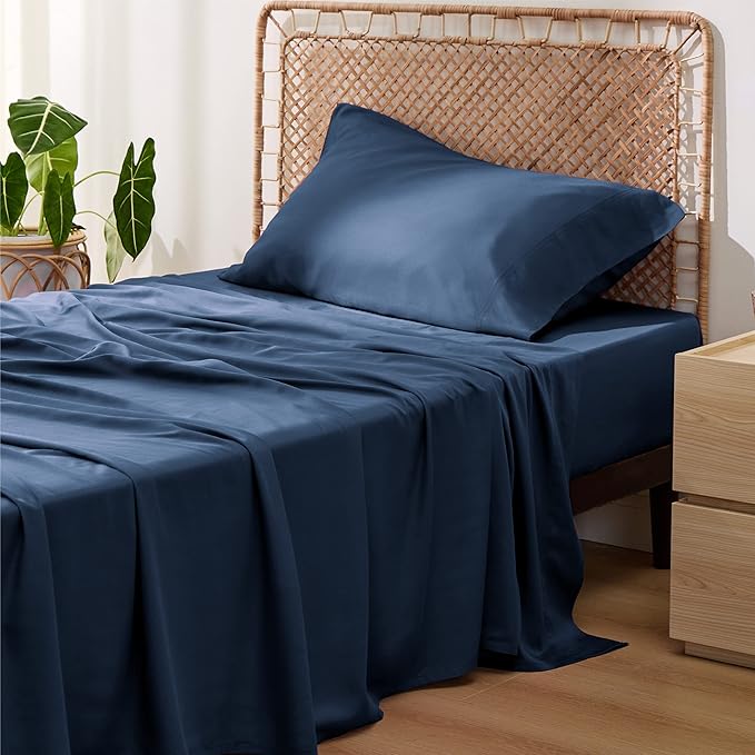 Bamboo Cooling Bed Sheet Set - Twin