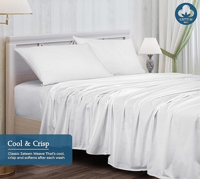 Cooling Bed Sheet Set - Full - 4 Piece