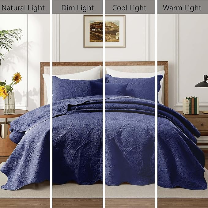 Microfiber Bedding Set - King - 3 Piece