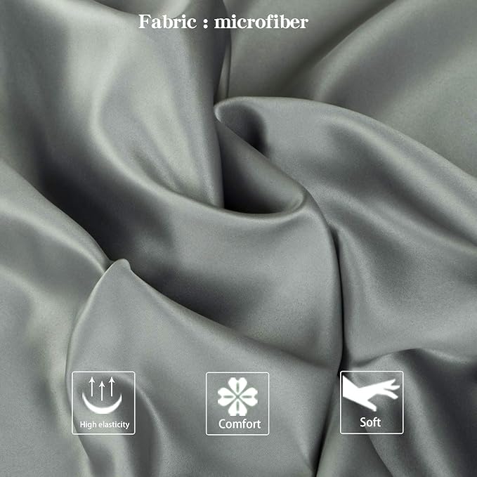Satin Pillowcase Set - Queen - 20 x 30 in - 2 Piece