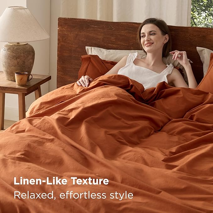Linen Duvet Cover Set - King