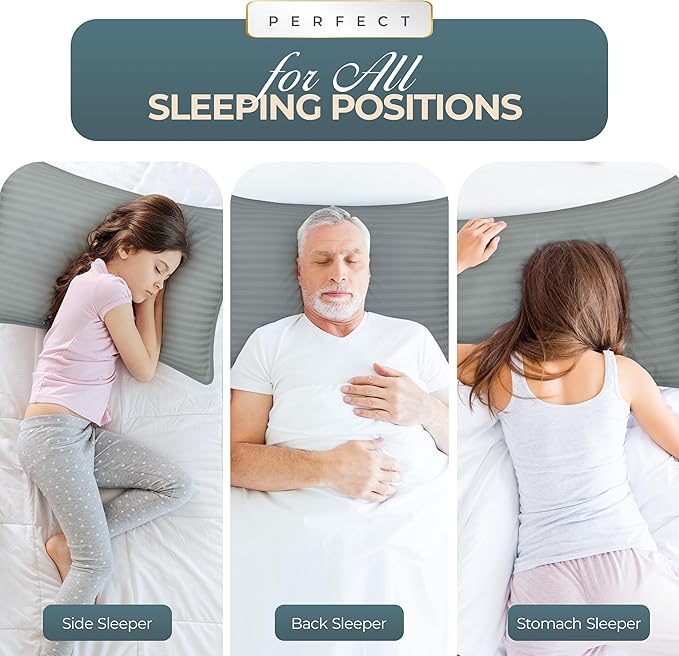 Down Alternative Cooling Bed Pillow - Queen - 2 Piece