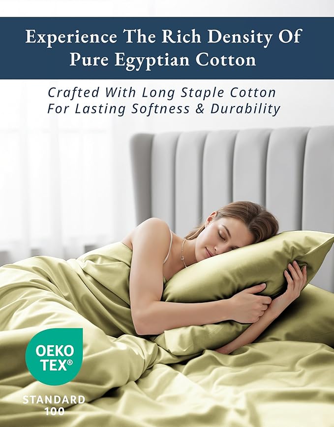 Linen Bed Sheet Set - Full