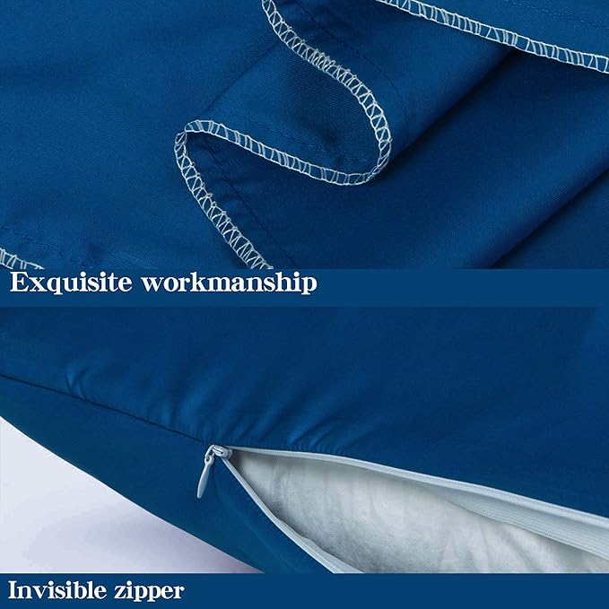 Satin Pillowcase Set - King - 20 x 36 in - 2 Piece