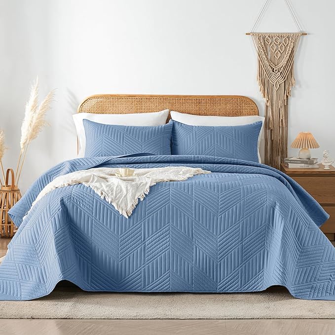 Microfiber Quilt Set - King