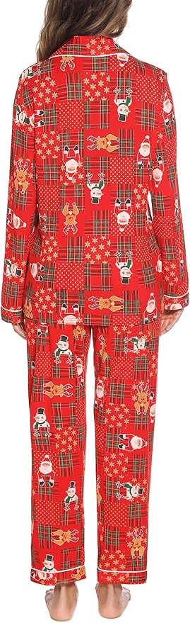 Women's Pajama Set - Long Sleeve - 2 Piece