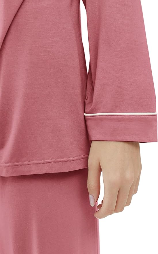 Women's Bamboo Cooling Pajama Set - Long Sleeve