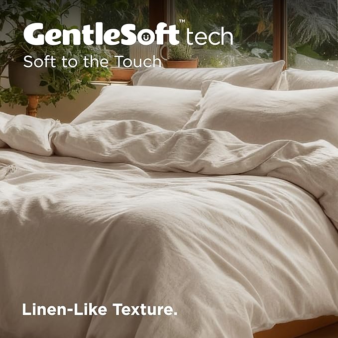 Linen Duvet Cover Set - Queen