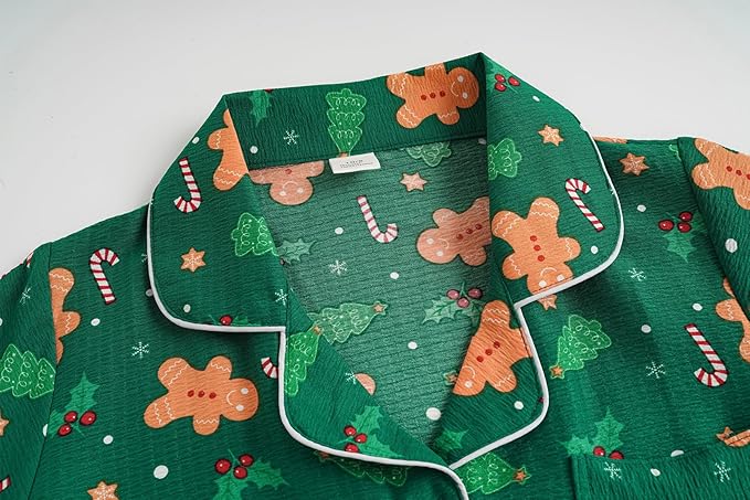 Shorts Pajama Set - Short Sleeve - 2 Piece