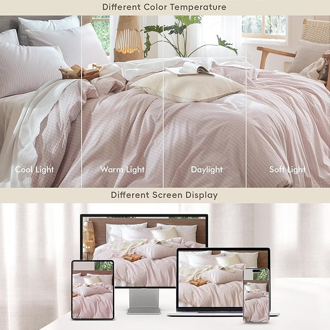 Linen Duvet Cover Set - Full