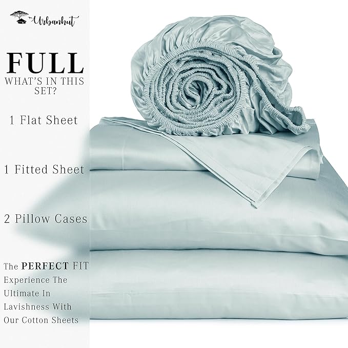 Bed Sheet Set - Full - 16 in Deep Pocket - 4 Piece
