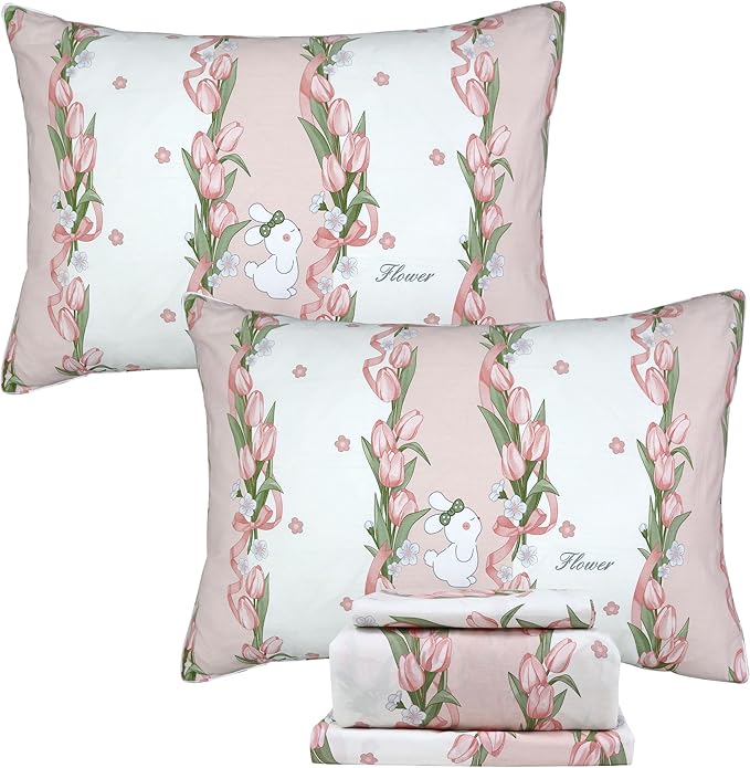 Bed Sheet Set - Twin XL - 4 Piece