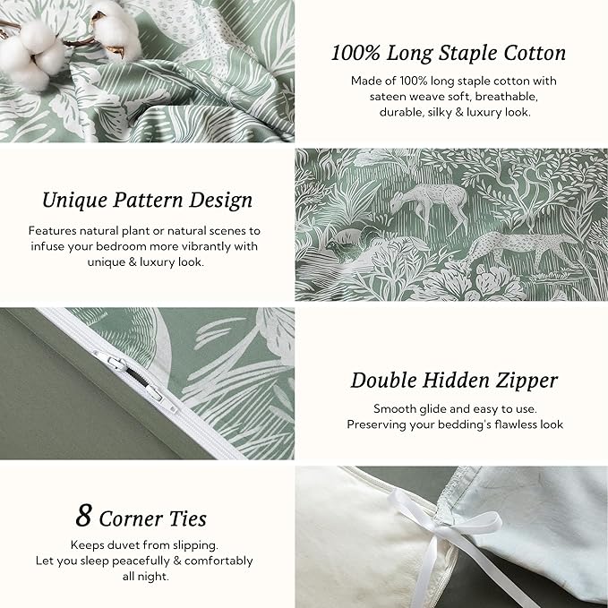 Duvet Cover Set - King - 3 Piece