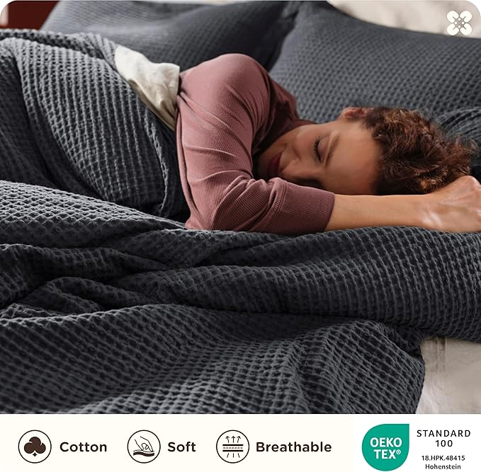 100% Cotton Duvet Cover Set - Queen - 3 Piece