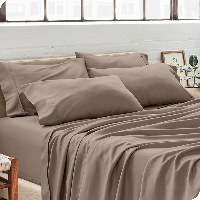 Microfiber Cooling Pillowcase Set - King - 4 Pack - 4 Piece