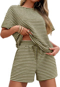 Shorts Pajama Set - Short Sleeve - 2 Piece