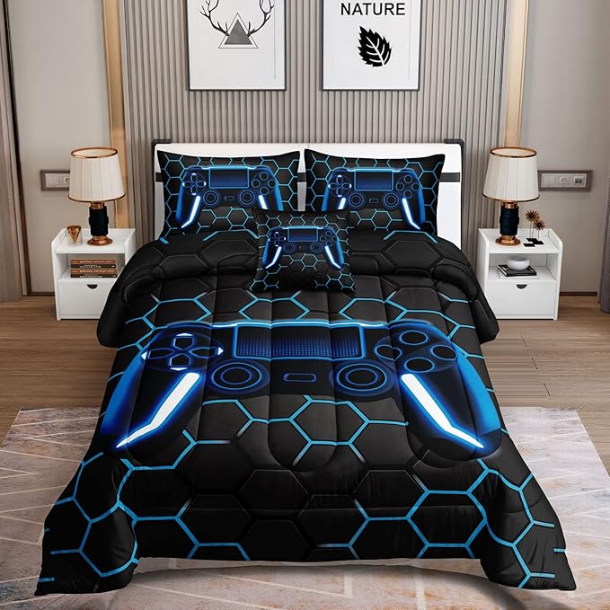 Microfiber Comforter Set - Twin - 5 Piece