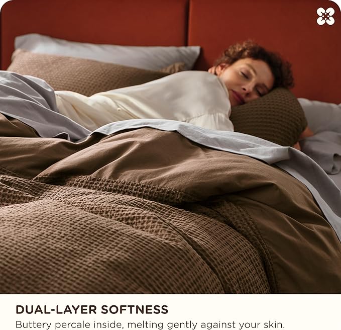 100% Cotton Duvet Cover Set - Queen - 3 Piece