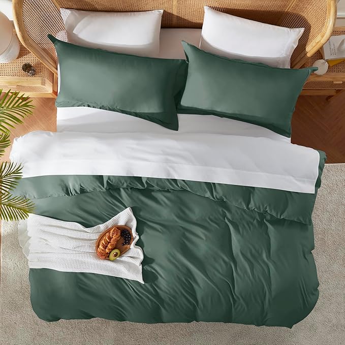 Down Alternative Duvet Cover Set - Full - 4 Piece