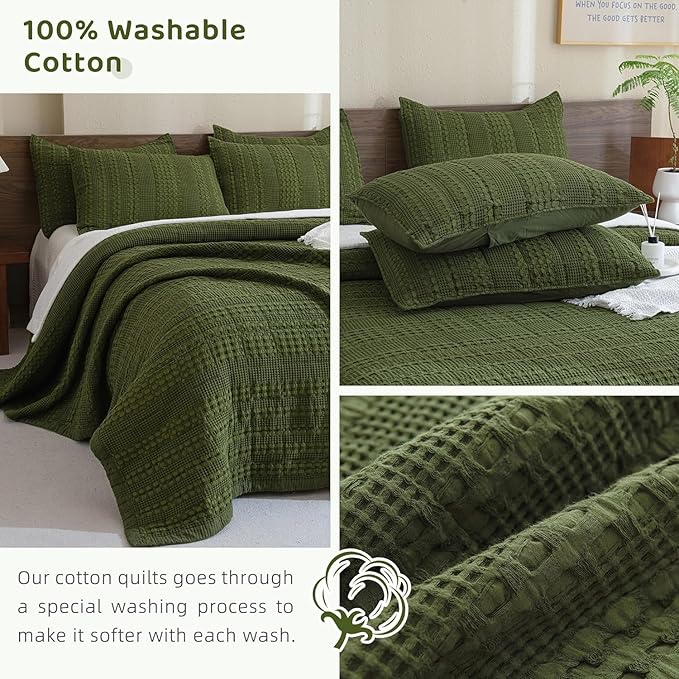 Quilt Set - King - 3 Piece
