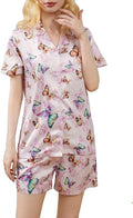 Women's Pajama Set - Short Sleeve - 2 Piece