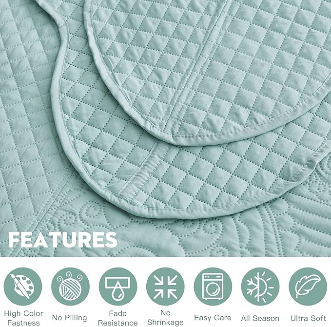Microfiber Bedding Set - King - 5 Piece