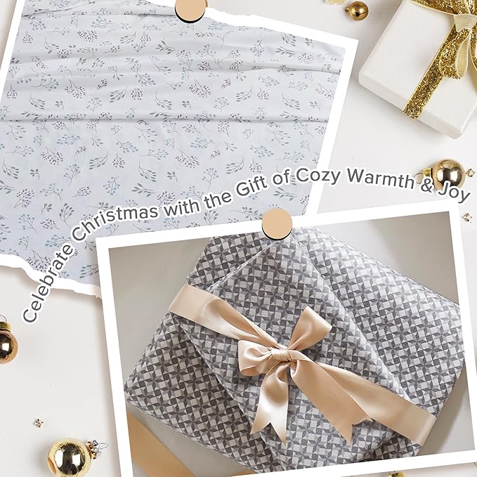 100% Cotton Bed Sheet Set - King - 4 Piece