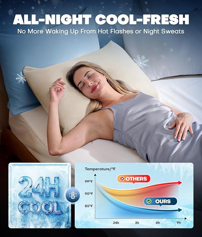 Cooling Pillowcase Set - Standard - 2 Piece