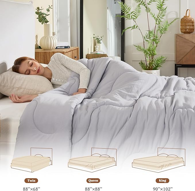 Down Alternative Comforter - Queen - 88 x 88 in