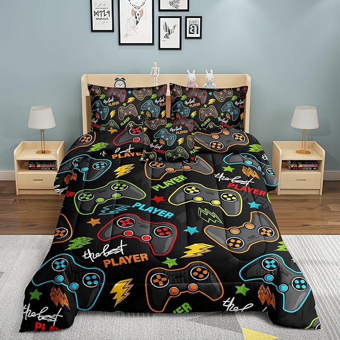 Microfiber Comforter Set - Queen - 6 Piece