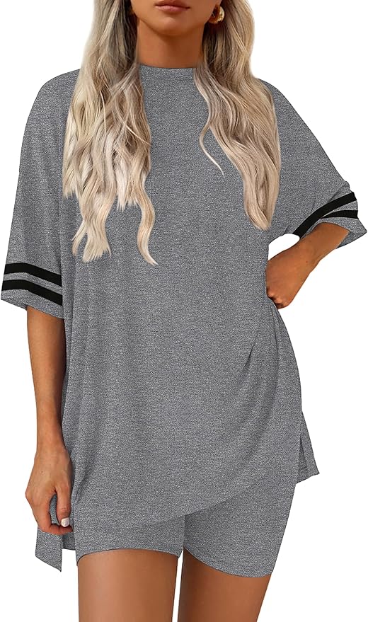 Shorts Pajama Set - Short Sleeve - 2 Piece