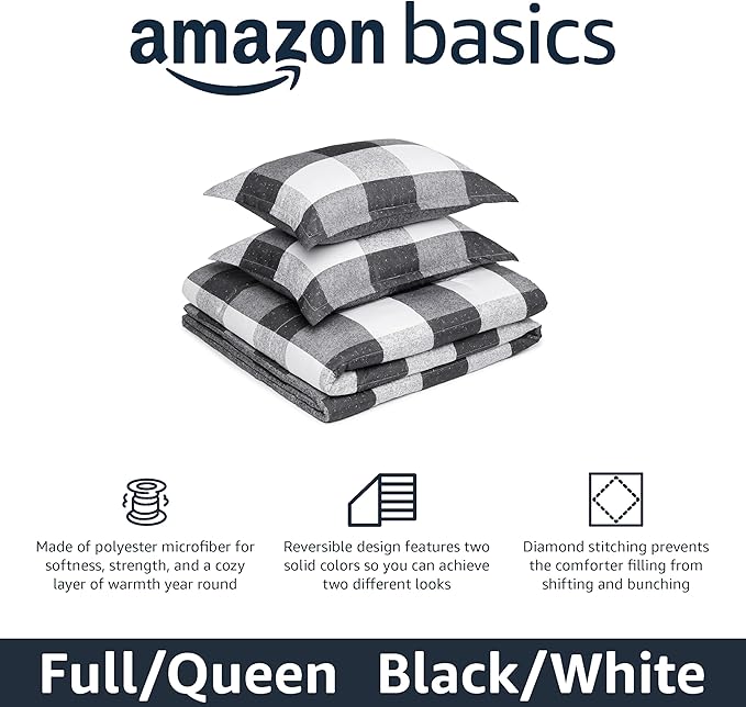Microfiber Comforter Set - Queen - 3 Piece
