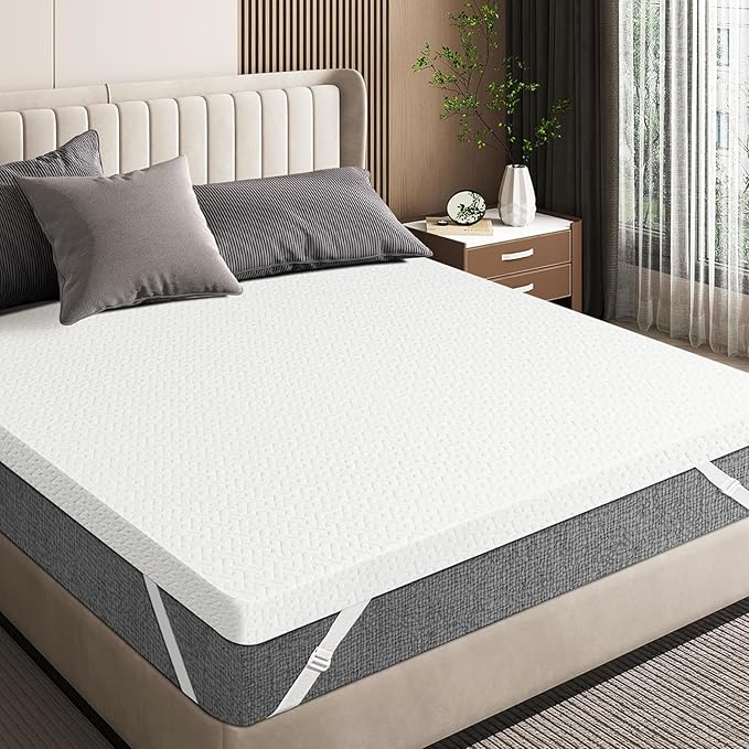 Memory Foam Cooling Mattress Topper - Full