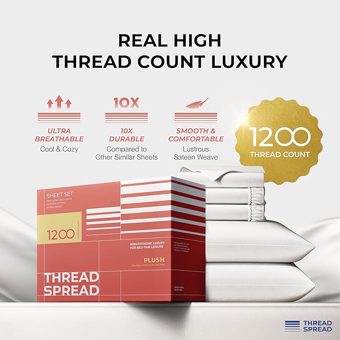 Cooling Bed Sheet Set - Split King - 17 in Deep Pocket - 5 Piece