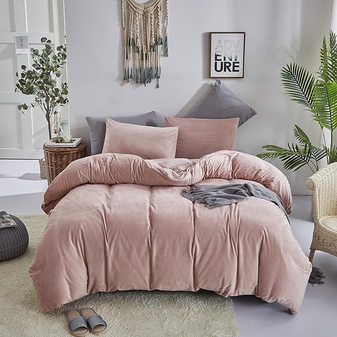 Flannel Comforter Set - King - 3 Piece