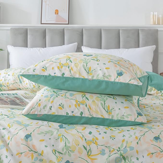 100% Cotton Duvet Cover Set - King - 3 Piece