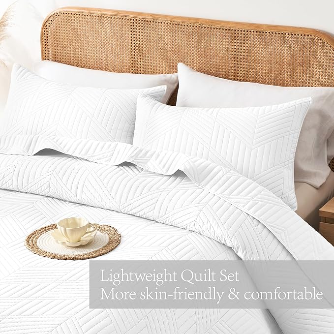 Microfiber Quilt Set - King