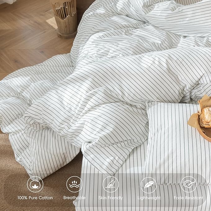 Linen Duvet Cover Set - King