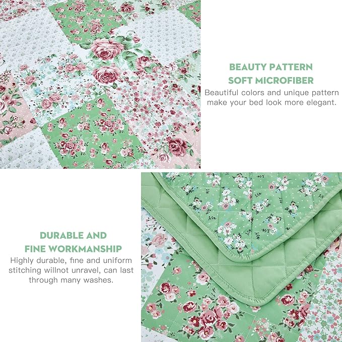 Microfiber Quilt - King - 6 Piece