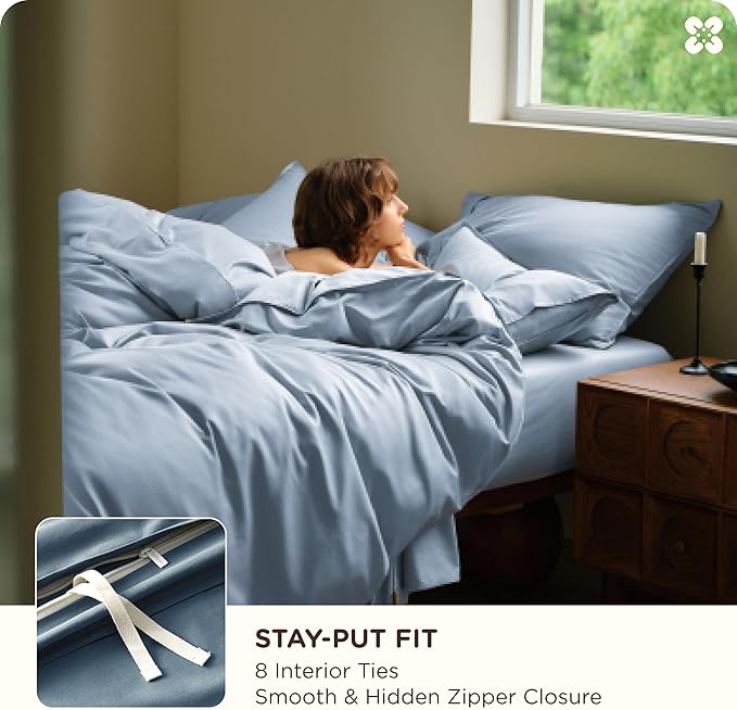 Bamboo Cooling Duvet Cover Set - King