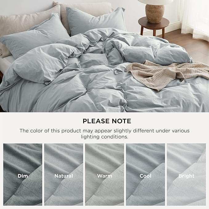 Linen Duvet Cover Set - King