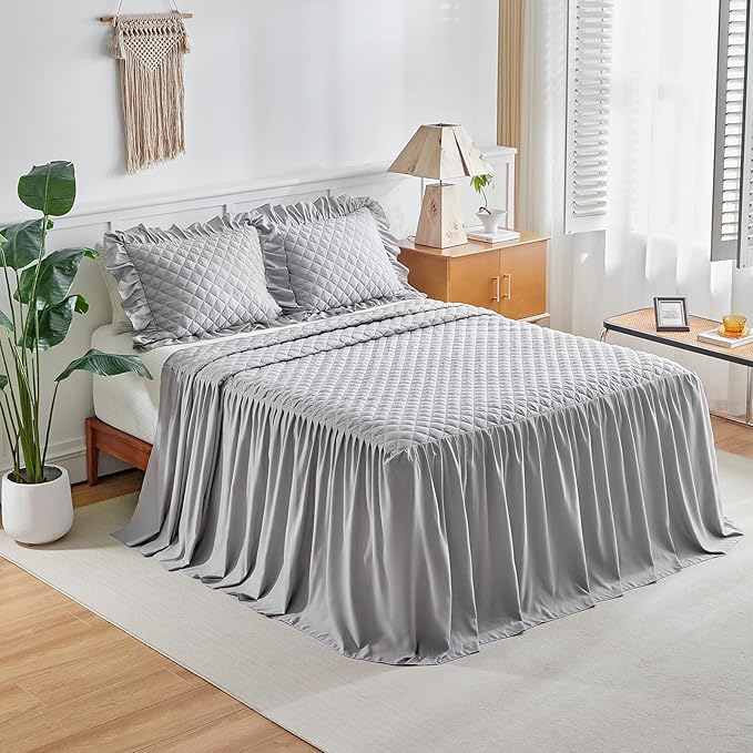Bed Skirt - King - 3 Piece