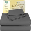 100% Cotton Bed Sheet Set - King - 4 Piece